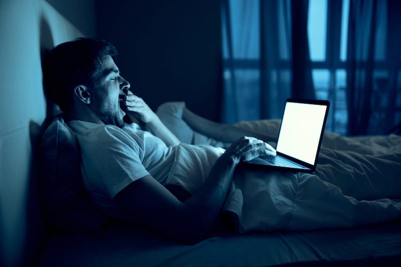 why unplug before bed