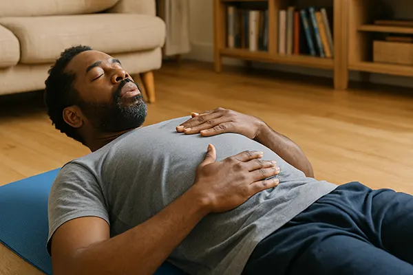Calm breath technique