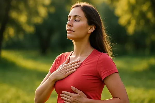Calm breath technique